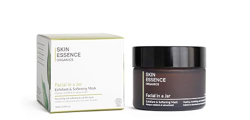 Skin Essence Organics Facial in a Jar - Exfoliant & Softening Mask - 50ml Beauty & Personal Care Skin Essence Organics