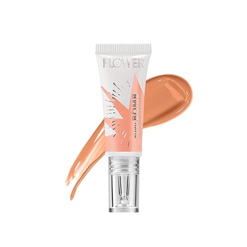 FLOWER Beauty By Drew Barrymore Liquid Blush Makeup Bomb Color Drops -Silky Lightweight Formula + Gel Cream Blush for Cheeks - Radiant + Glossy Finish Beauty & Personal Care FLOWER BEAUTY