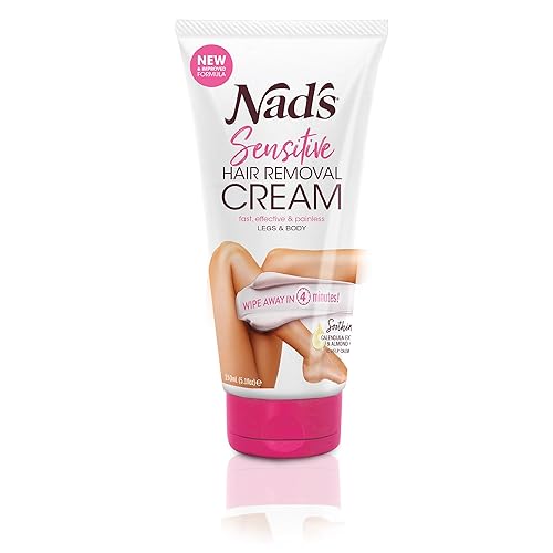 Nad's Hair Removal Cream for Women - Sensitive Depilatory Cream for Body & Legs, 5.1 Oz Beauty & Personal Care Nad's