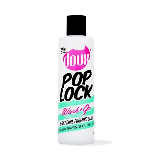 The Doux POP LOCK 5-Day Forming Glaze - Curl Enhancing Hair Products - Contains Honey and Argan Oil - Curl Products for Hold, Shine, and Anti-Humidity Beauty & Personal Care The Doux