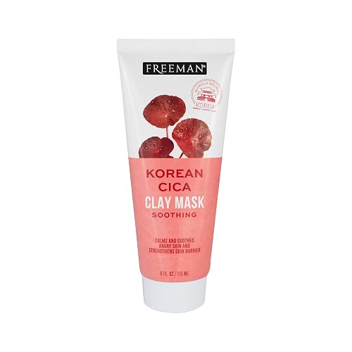Freeman Exotic Blends Soothing Korean Cica Clay Facial Mask, 6 fl.oz./ 175 mL Tube Beauty & Personal Care Freeman