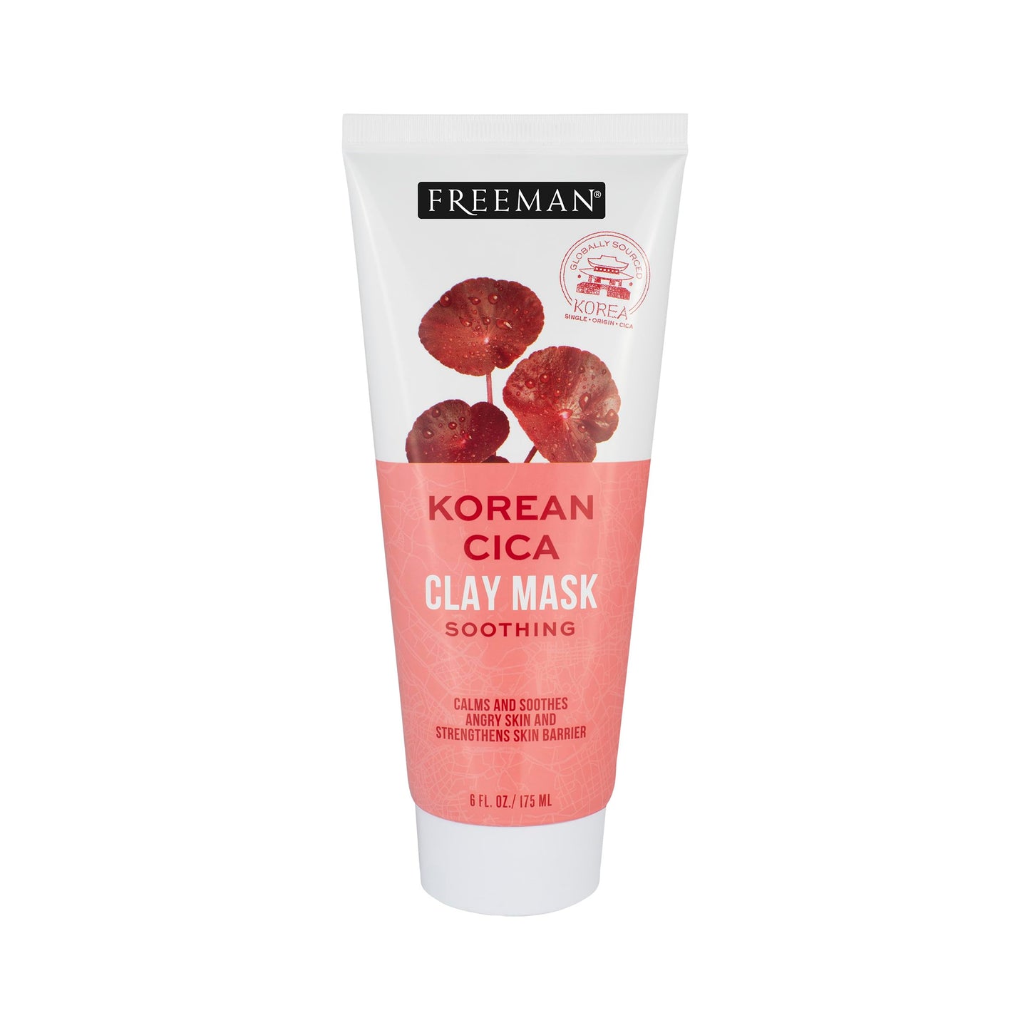 Freeman Exotic Blends Soothing Korean Cica Clay Facial Mask, 6 fl.oz./ 175 mL Tube Beauty & Personal Care Freeman