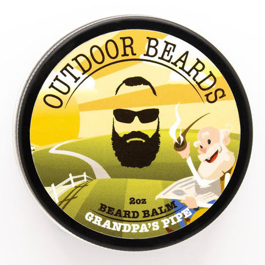 Outdoor Beards Beard Balm - 2 oz Cleansing Balm for Beards Short or Long - Beard Conditioner for Men - Essential Moisturizer for Every Man's Beard Beauty and Personal Care Outdoor Beards