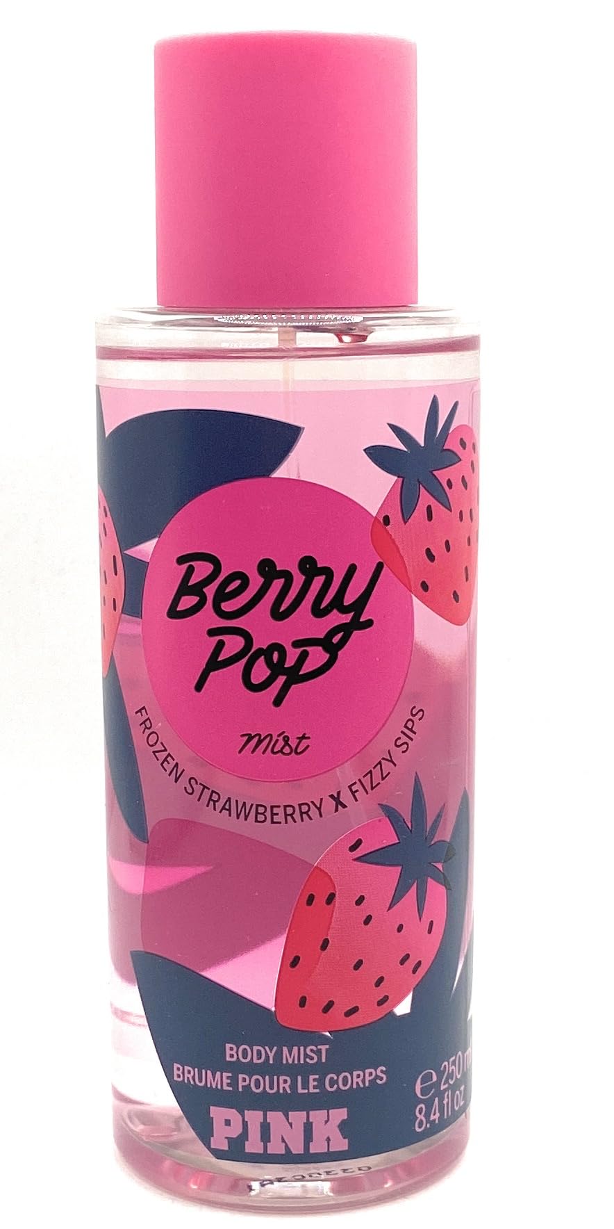 Victoria's Secret Pink Berry Pop Scented Body Mist 8.4 Fluid Ounce Spray