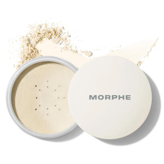 Morphe Jumbo Bake & Set Translucent Setting Powder - Lightweight, Talc-Free Finishing Powder for Face Makeup with a Soft, Natural Finish - Minimizes Beauty & Personal Care MORPHE