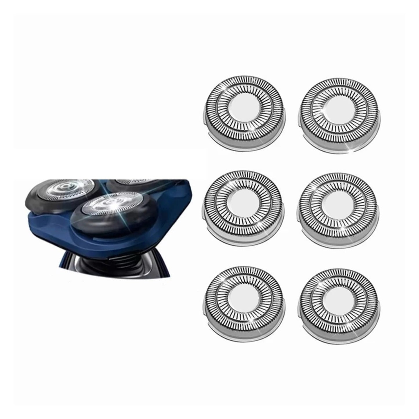 SH50 3/6/9pcs Replacement Electric Shaver Heads?Compatible For Philips?Series 5000 S5085 S5050 S5000 S5010 S5380 Razor Cutter Blade(Black) Beauty and Personal Care LHOFWSIST