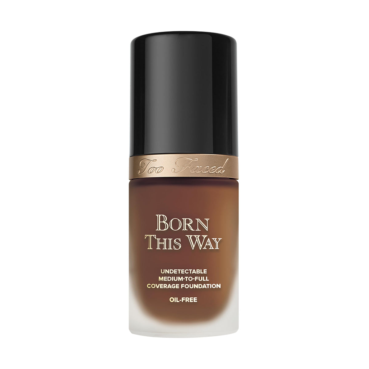 Too Faced Born This Way Natural Finish Longwear Liquid Foundation | Medium-To-Full Coverage | Hydrating + Oil Free, 1 Fl Oz, Cocoa Beauty & Personal Care Too Faced