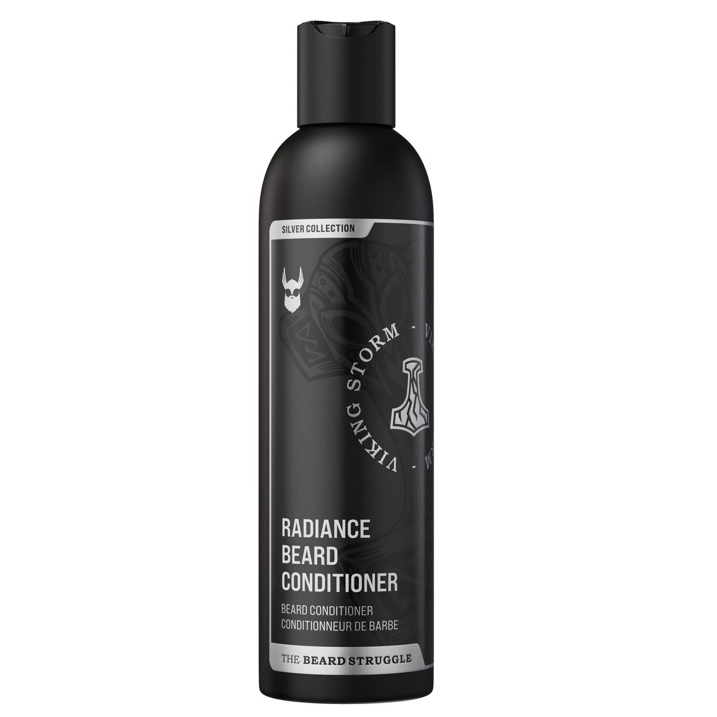 The Beard Struggle - Marksman's Beard Conditioner - Viking Storm, Silver Collection - Nourish, Softens, & Strengthens Beard - Radiance Beard Beauty and Personal Care The Beard Struggle