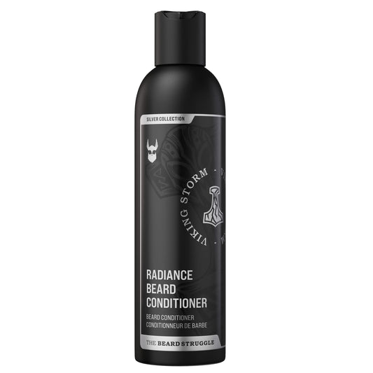 The Beard Struggle - Marksman's Beard Conditioner - Viking Storm, Silver Collection - Nourish, Softens, & Strengthens Beard - Radiance Beard Beauty and Personal Care The Beard Struggle