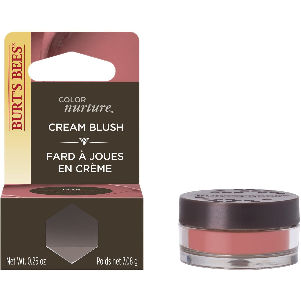 BURTS BEES Strawberry Cream Color Nurture Cream Blush, 7.08 GR Beauty & Personal Care Burt's Bees