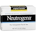 Neutrogena The Transparent Facial Bar Original Formula, Fragrance Free 3.50 oz (Pack of 5) Beauty & Personal Care Neutrogena