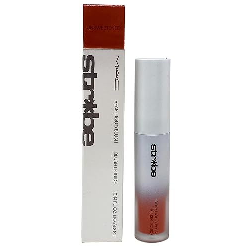 M·A·C Cosmetics Strobe Beam Liquid Blush - Unsweetened, 0.14 fl oz / 4.3 mL Beauty & Personal Care MAC