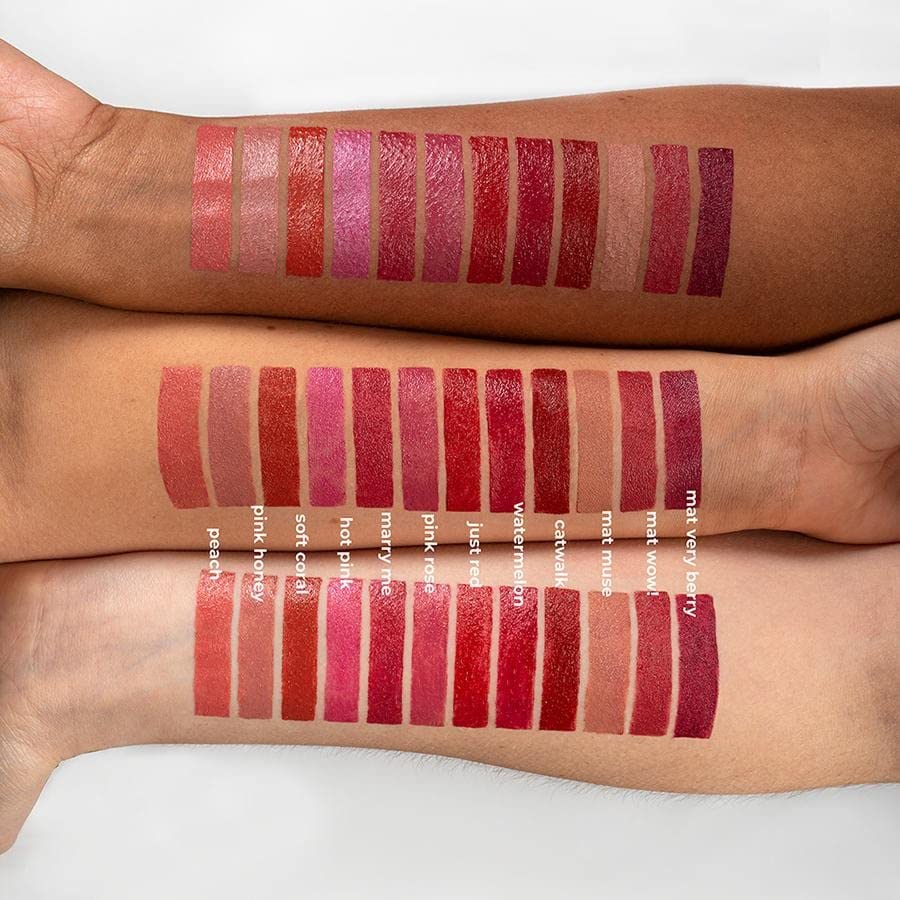 Benecos Natural Lipstick (Peach) - Peach Color Lipstick, Long-Lasting Gorgeous Color, Soft and Smooth Moisturized Lips, Organic, Vegan Beauty & Personal Care benecos