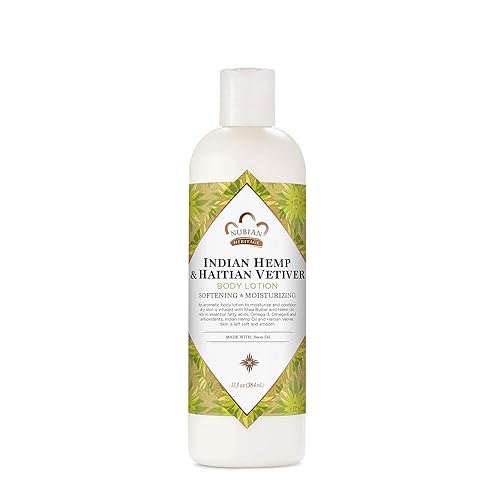 Nubian Heritage Lotion Body Hemp&Vetiver Beauty & Personal Care Nubian Heritage