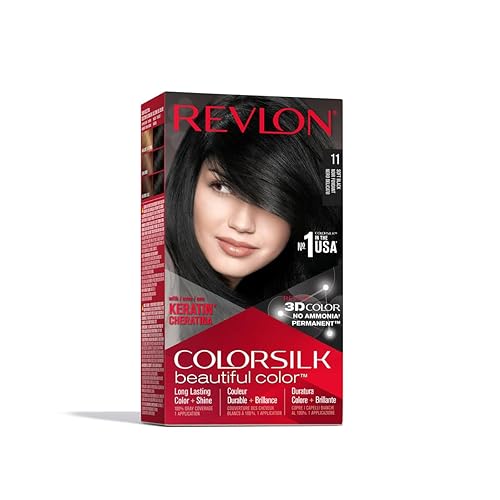 Revlon Colorsilk Beautiful Color Hair Color 11 Soft Black Beauty & Personal Care REVLON