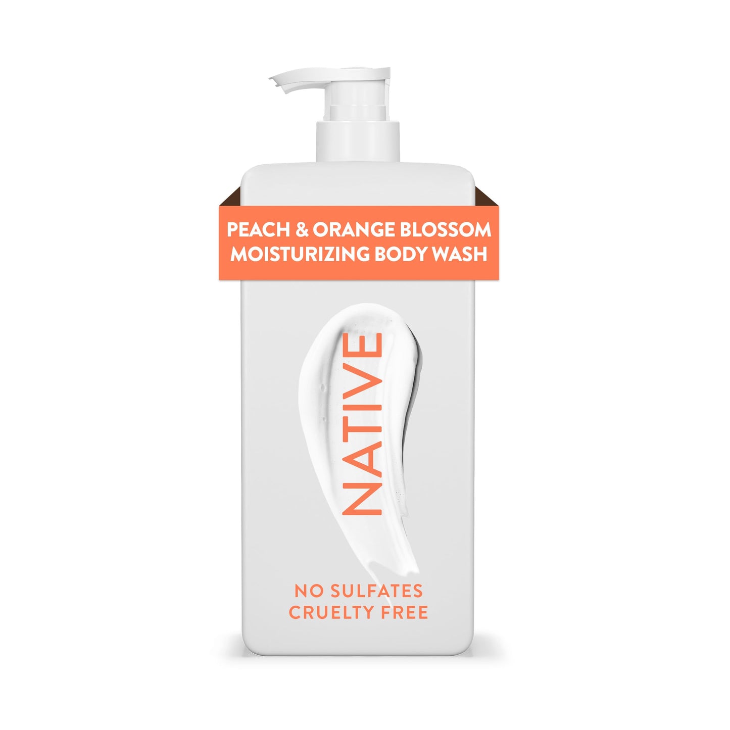 Native Moisturizing Body Wash Contains Naturally Derived Ingredients | For Women & Men, Sulfate, Dye, & Paraben Free Leaving Skin Soft and Hydrated | Beauty & Personal Care Native