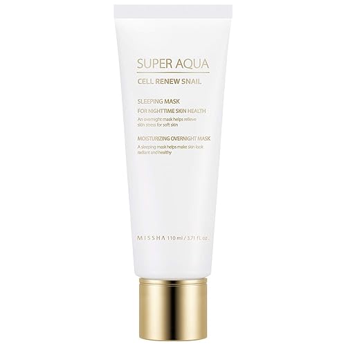 MISSHA Super Aqua Cell Renew Snail Sleeping Mask Beauty & Personal Care MISSHA