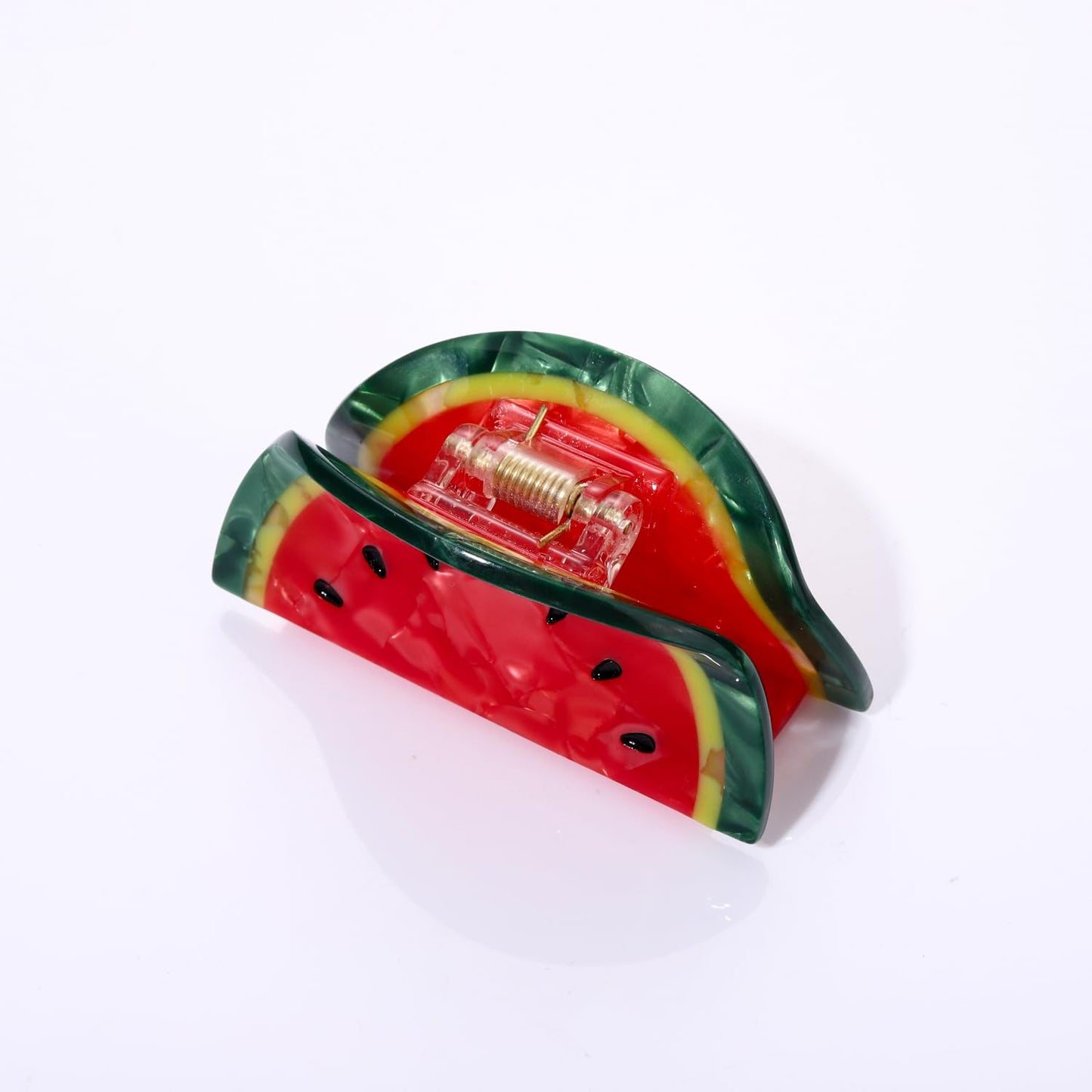 Cute Fruit Watermelon Hair Claws and Clips - Fashion Summer Barrettes, Acetate Claws for Thin, Medium & Short Hair, Hair Accessory Gifts Beauty & Personal Care BVGA