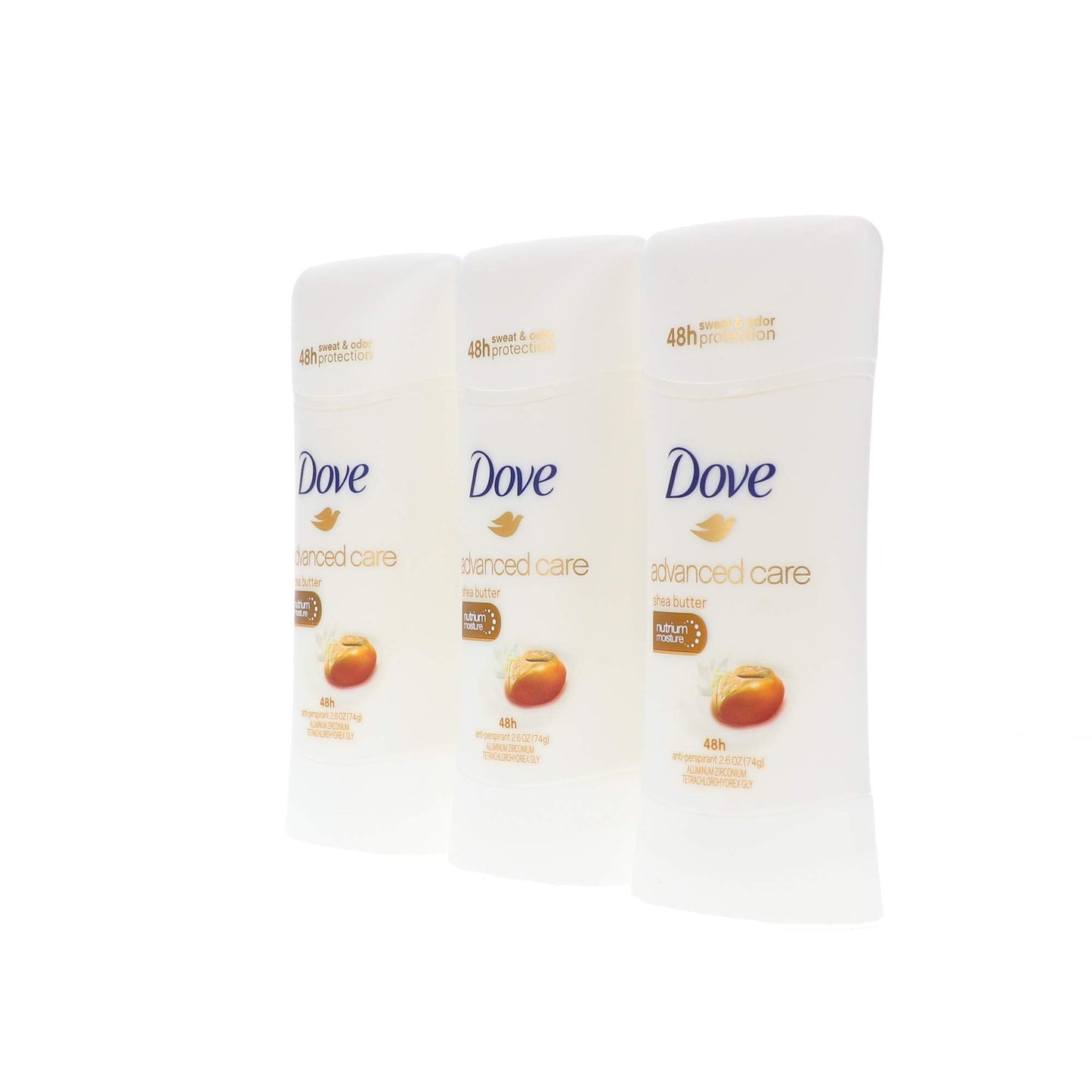 Dove Advanced Care Anti-Perspirant, Shea Butter 2.60 oz (Pack of 3) Beauty and Personal Care Dove