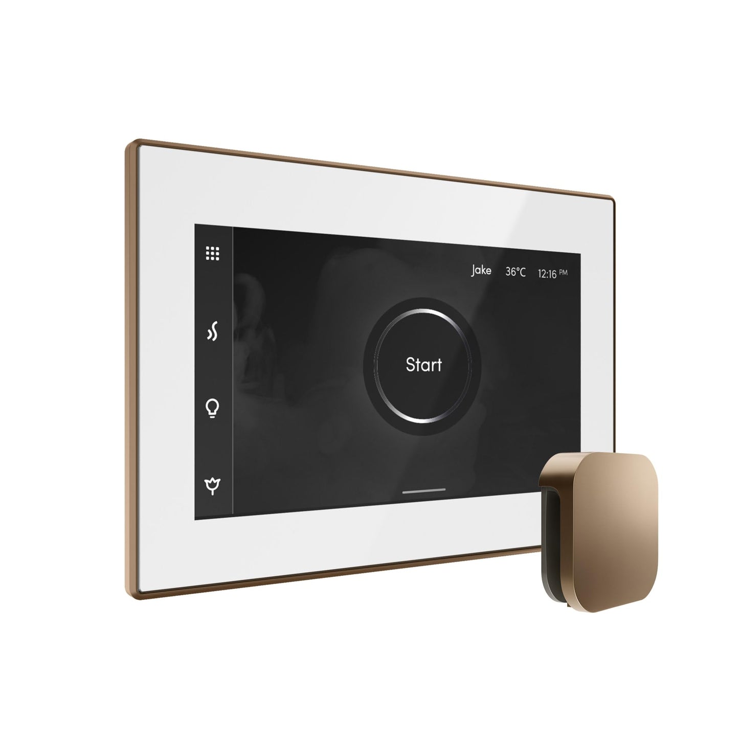 Mr Steam XButler Max Steam Shower Ctrl Pkg w/iSteamX Control and Steamhead in Black White Beauty and Personal Care Mr. Steam