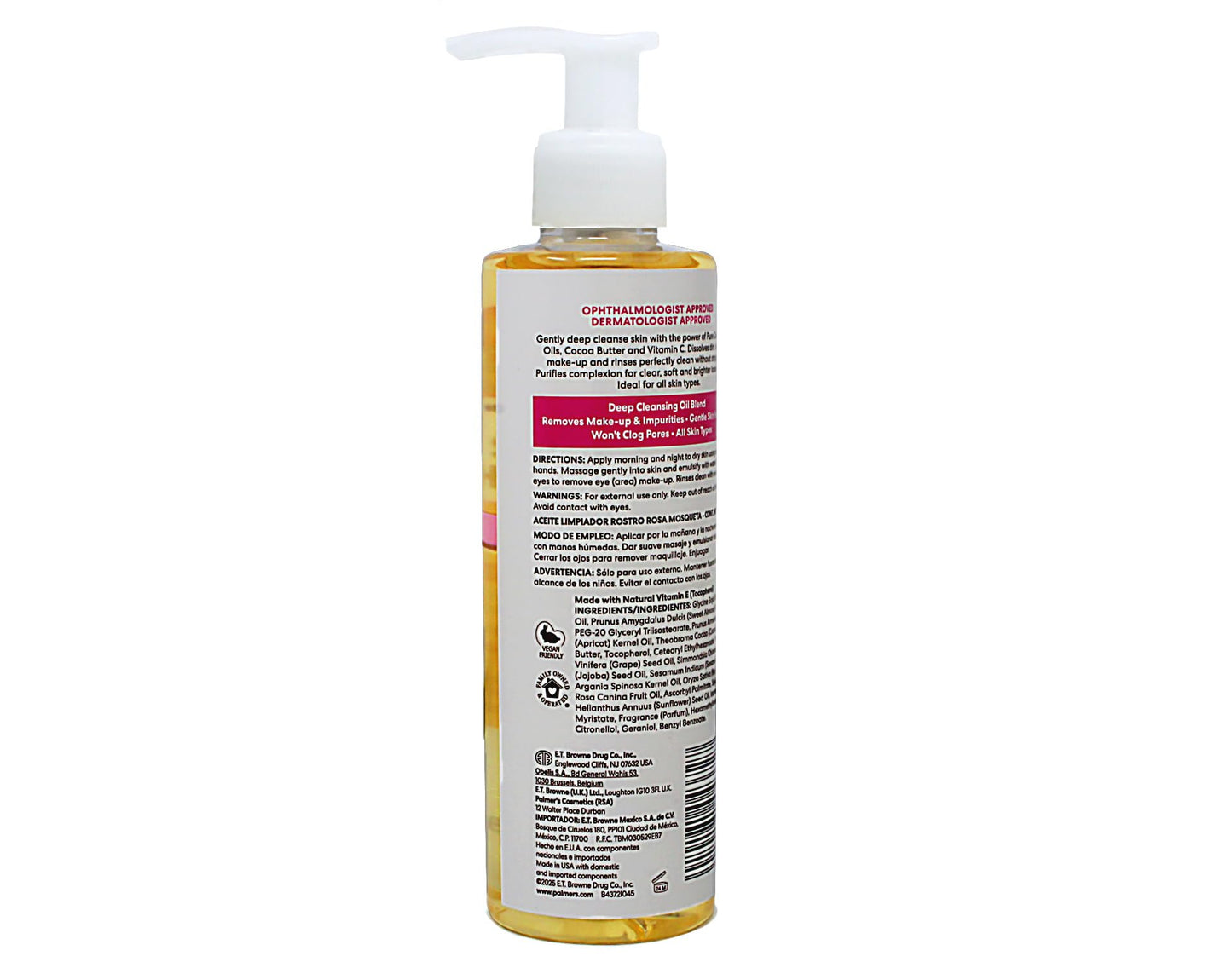 Palmers Cocoa Butter Skin Therapy Cleansing Oil 5 oz. Pump by Palmers Beauty & Personal Care Palmers