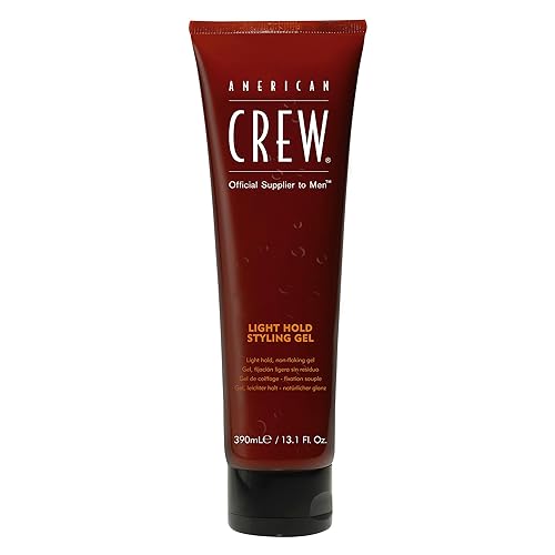 American Crew Men's Hair Gel, Light Hold Styling Product Gift for Him, 13.1 fl oz Beauty & Personal Care AMERICAN CREW