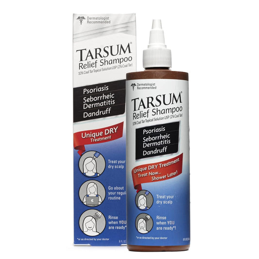 Tarsum Extra Strength Psoriasis Shampoo - Coal Tar Shampoo and Conditioner for Scalp Psoriasis, Seborrheic Dermatitis, Severe Dandruff, & Eczema Beauty & Personal Care Tarsum