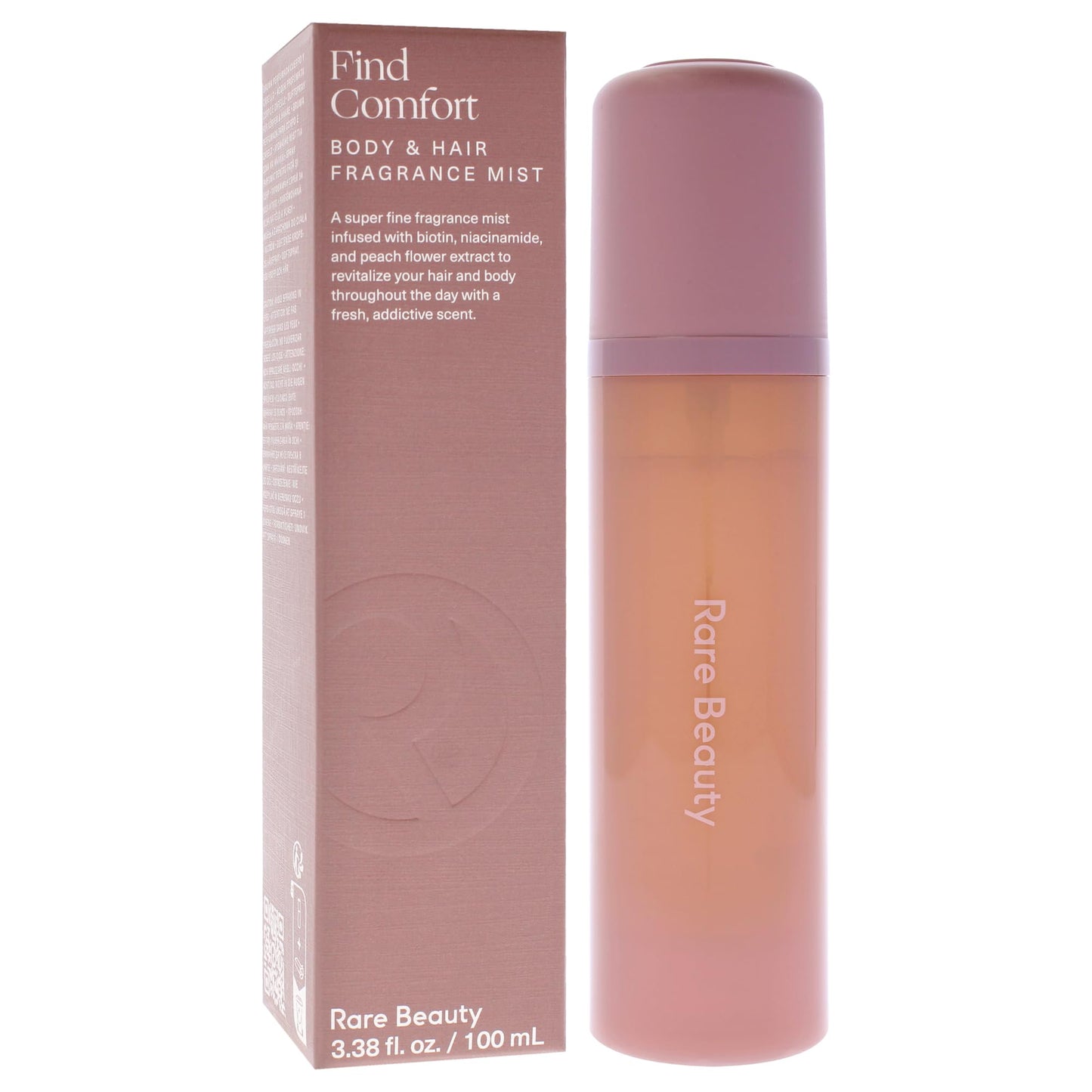 Find Comfort Body and Hair Fragrance Mist by Rare Beauty for Women - 3.38 oz Mist Beauty & Personal Care Rare Beauty