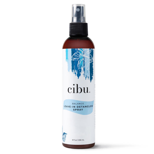 CIBU Balance Leave-In Moisturizing Detangler Spray - Leave In Conditioner - for All Hair Types - Prevents Breakage - 8 Ounces Beauty & Personal Care CIBU