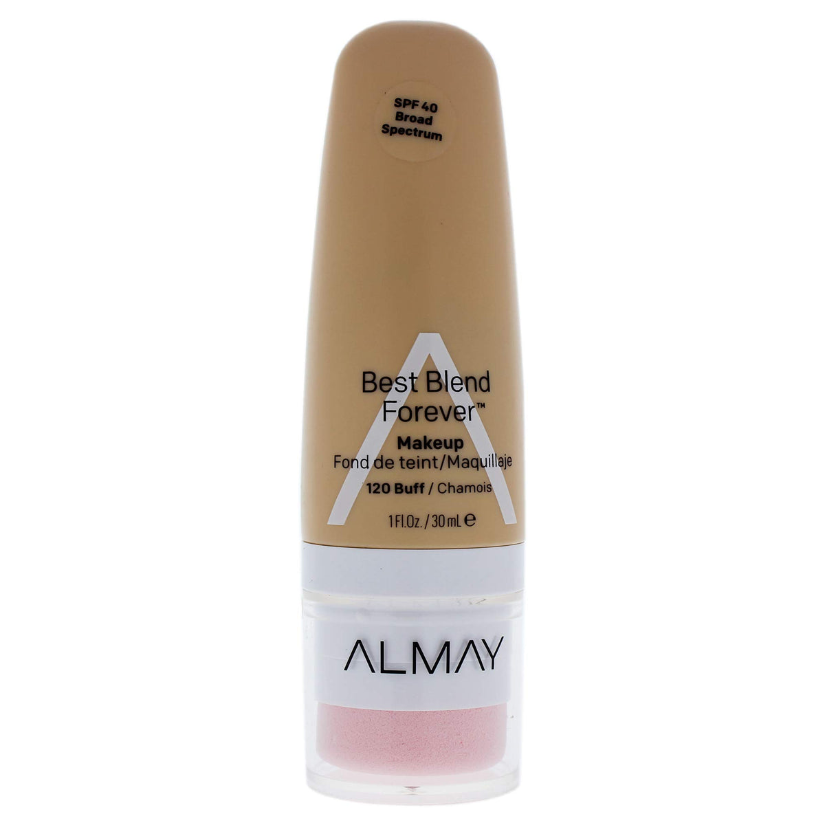 Almay Best Blend Forever Foundation, Buff, 1 fl. oz., SPF 40 Broad Spectrum
