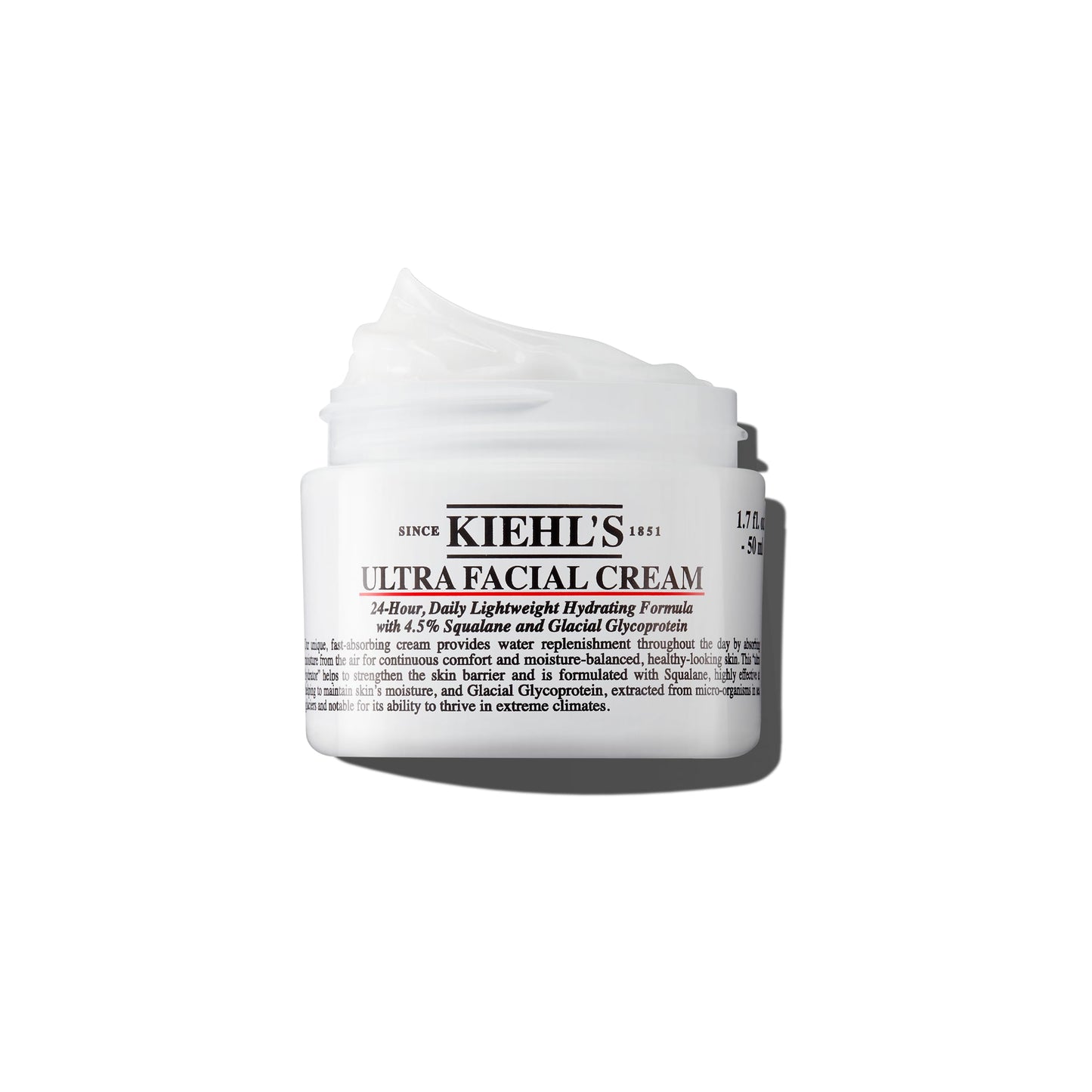 Kiehl's Ultra Facial Cream Moisturizer, Daily Lightweight Face Cream Hydrates Skin, Lotion with Pro-Ceramides, Provides Lasting Hydration and Moisture Beauty and Personal Care Kiehl's