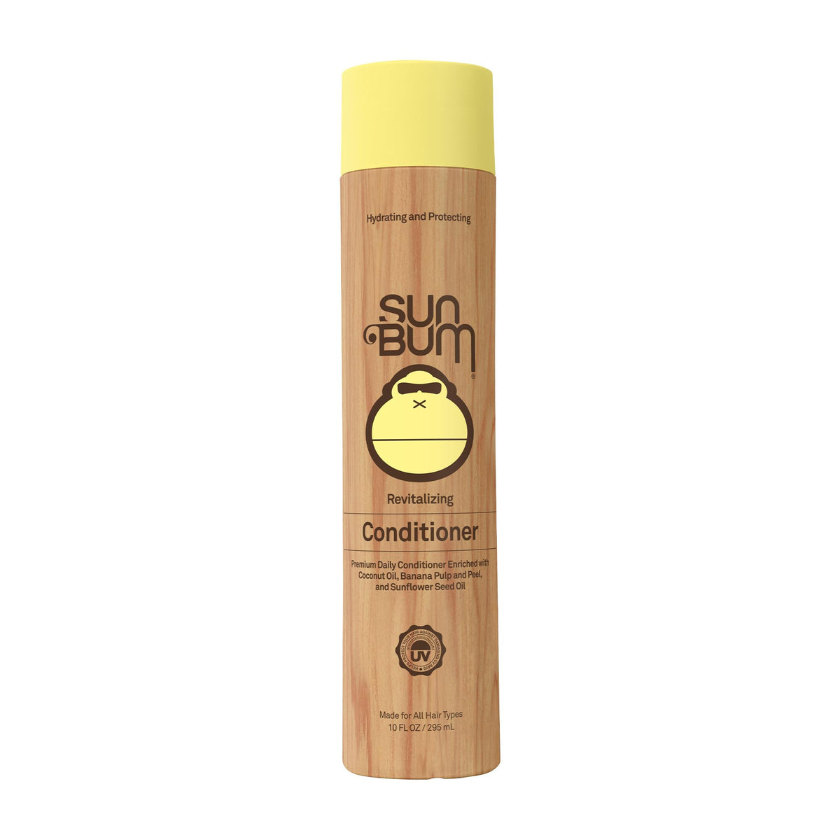 Sun Bum Revitalizing Conditioner - Hydrating and Nourishing Hair - Smoothes and Strengthens - UV Protecting - Vegan - Made Without Parabens - 10 oz Beauty & Personal Care Sun Bum