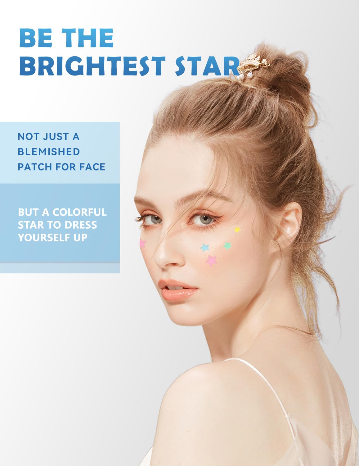 Pimple Patches, Acne Patches Hydrocolloid for Face, Cute Star Zit Covers, Colorful Spot Stickers with Tea Tree, Salicylic Acid & Centella Oil, 5 Sizes Beauty and Personal Care Dr. Zitacne