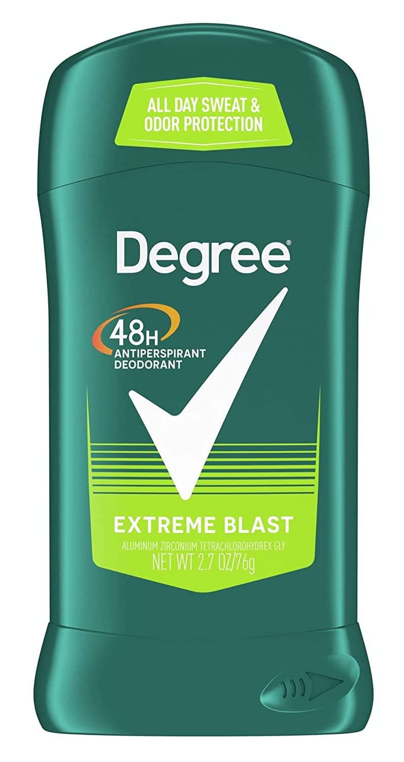 Degree Men Anti-Perspirant Deodorant Invisible Stick Extreme Blast - 2.7 oz, Pack of 3 Beauty and Personal Care Degree