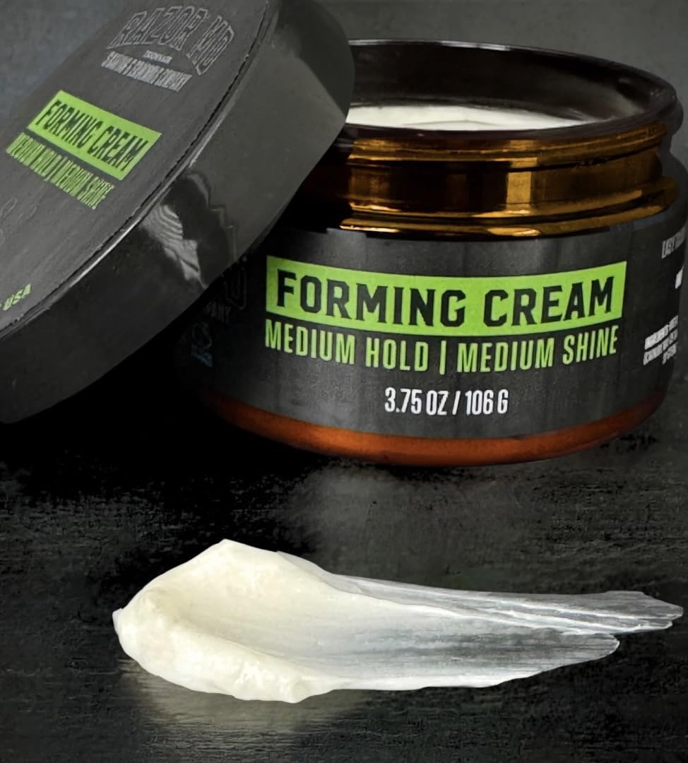 Razor MD Water-Based Forming Cream for Men, Medium Hold and Shine, Mens Hair Styling Product, 3.75 oz Beauty & Personal Care Razor MD