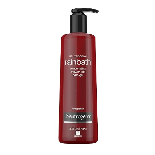 Neutrogena Rainbath Rejuvenating and Cleansing Shower and Bath Gel, Moisturizing Body Wash and Shaving Gel with Clean Rinsing Lather, Pomegranate Beauty & Personal Care Neutrogena