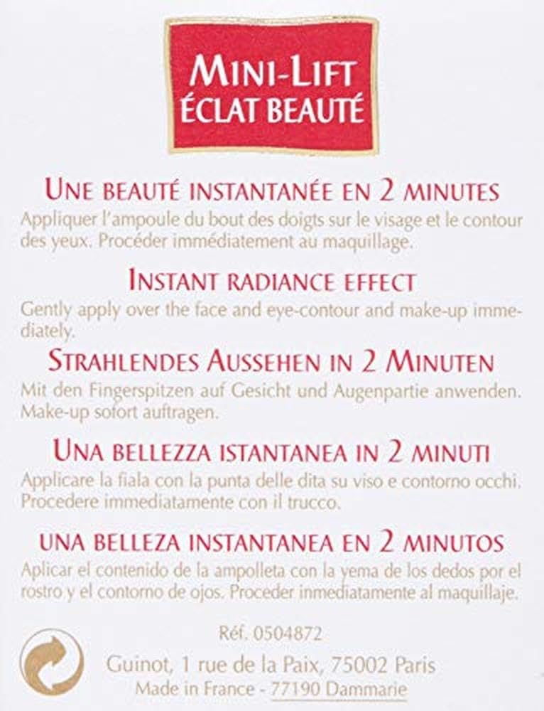 Guinot Concentre Lift Eclat, 2 Count Beauty & Personal Care Guinot
