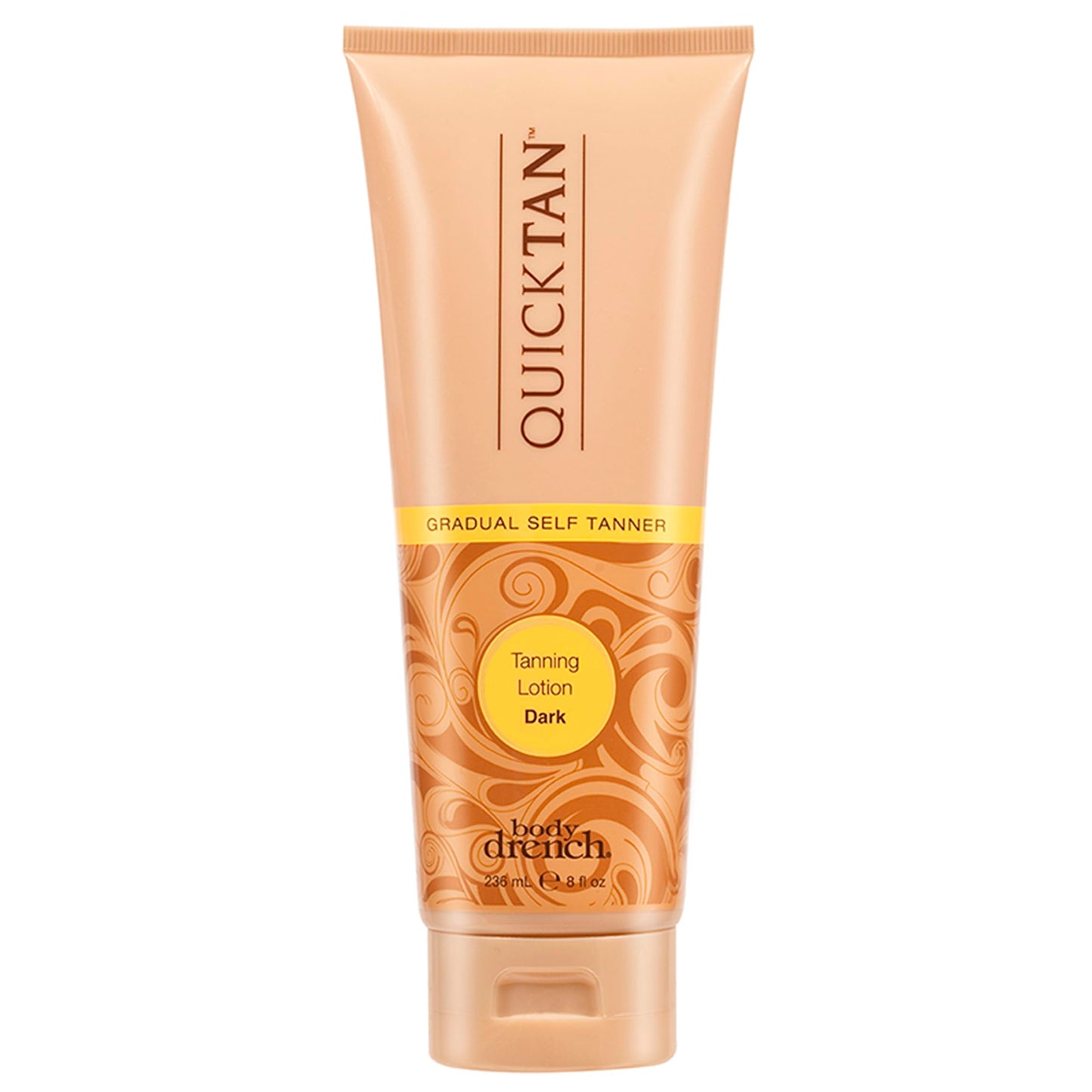 Body Drench Quick Tan Self Tanner Body Lotion - Sunless Tanning Lotion for Women, Natural-Looking Self Tan, Dark, 8 fl oz Beauty & Personal Care Body Drench
