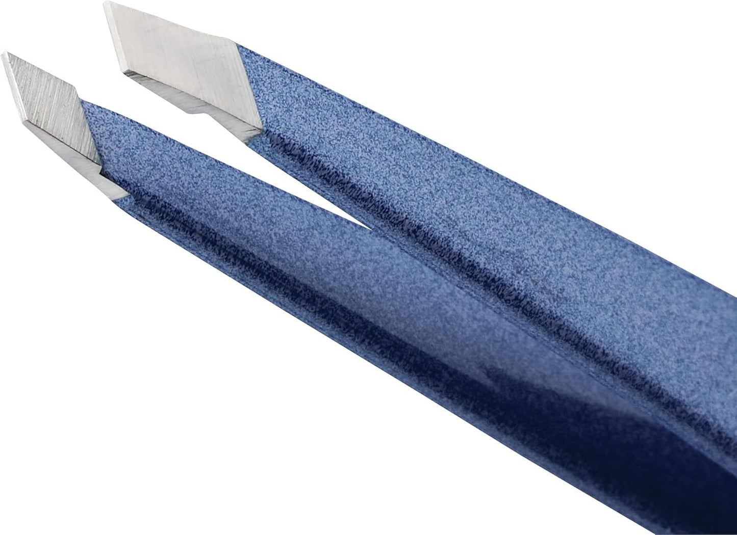 Tweezerman Stainless Steel Slant Tweezer - Eyebrow Tweezers for Women and Men (Sky Blue) Beauty & Personal Care Tweezerman
