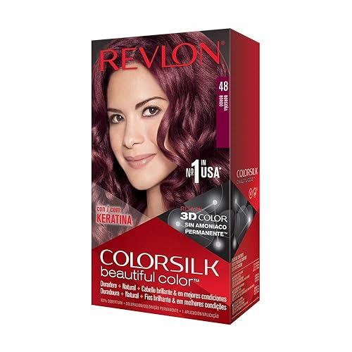Revlon Colorsilk Haircolor, Burgundy, 1-Count Beauty & Personal Care REVLON