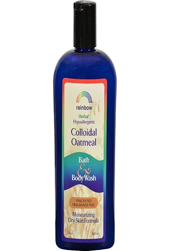 Rainbow Research Colloidal Oatmeal Unscented Bath & Body Wash, 12 Oz Beauty & Personal Care Rainbow Research