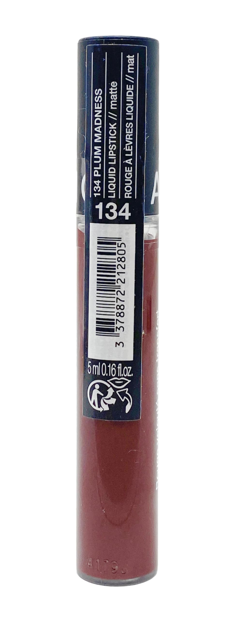 SEPHORA Collection Cream Lip Stain - 134 Plum Madness (matte deep plum brown) 0.16 oz. / 5 mL Beauty & Personal Care SEPHORA