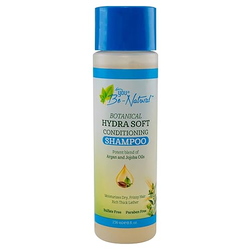 Luster's You Be-Natural Botanical Hydra Soft Conditioning Shampoo with Argan Oil and Jojoba Oil 8 oz. Beauty & Personal Care Luster's