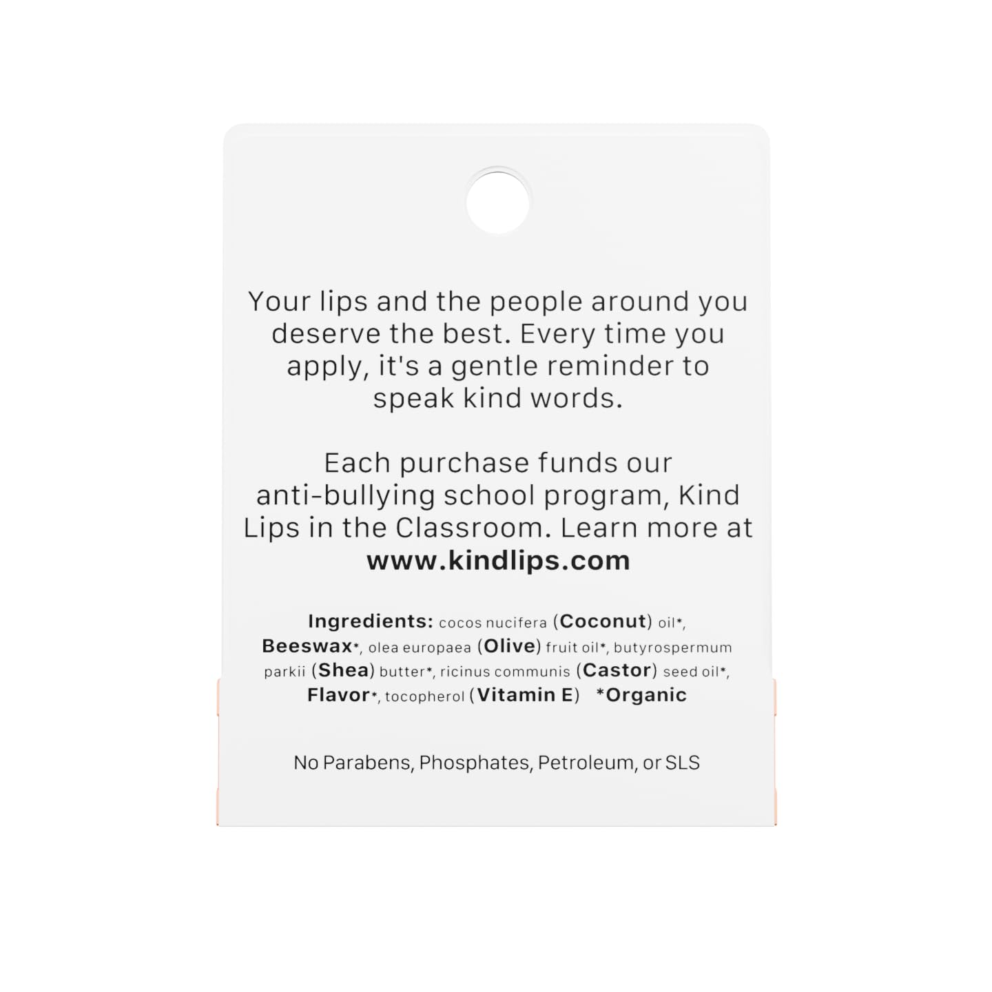Kind Lips Lip Balm - Nourishing & Moisturizing Lip Care with Shea Butter, Beeswax & Vitamin E | Georgia Peach Flavor | 0.15 Oz (Pack of 5) Beauty & Personal Care Kind Lips