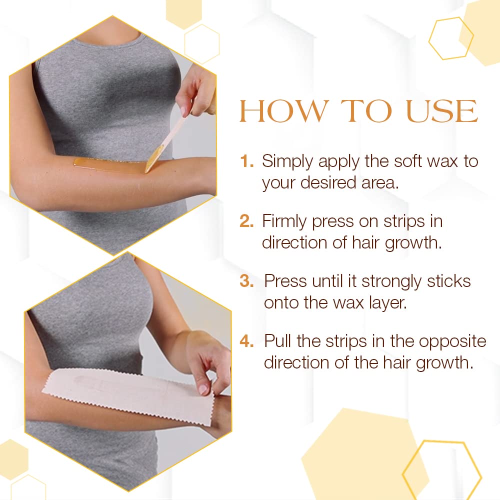 GiGi Natural Muslin Epilating Strips Large (3" x 9") 100 Strips Beauty & Personal Care GIGI