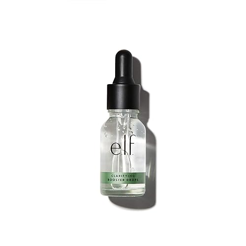 e.l.f. Clarifying Booster Drops, Lightweight, Concentrated, Nourishing, Refreshes, Soothes, Evens Complexion, Infused with Tea Tree Oil and Witch Beauty & Personal Care e.l.f.