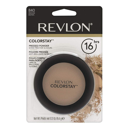 Revlon ColorStay Pressed Powder with SoftFlex, Medium 840, 0.3 Ounces (Pack of 2) Beauty & Personal Care REVLON