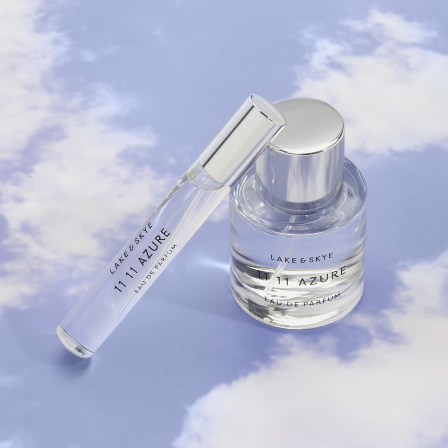 Lake & Skye 11 11 Azure Eau de Parfum, 1.7 fl oz (50 ml) - Aquatic, Floral, Skin Musk, Clean, Vegan, Paraben-Free, Cruelty-Free Beauty & Personal Care Lake & Skye