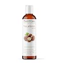 Plant Guru Macadamia Nut Oil 4 fl. oz. Cold Pressed 100% Pure Natural Carrier - Skin, Face, Body, and Hair Moisturizer. Ideal for DIY Creams, Lotions Beauty & Personal Care Plant Guru