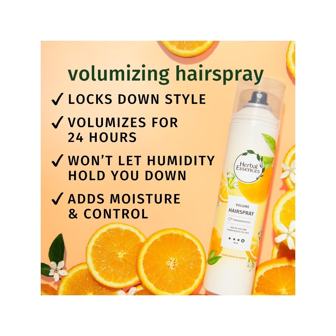 Herbal Essences, Volume Hairspray 4 Max Notes Of Citrus, 8 Ounce Beauty & Personal Care Herbal Essences